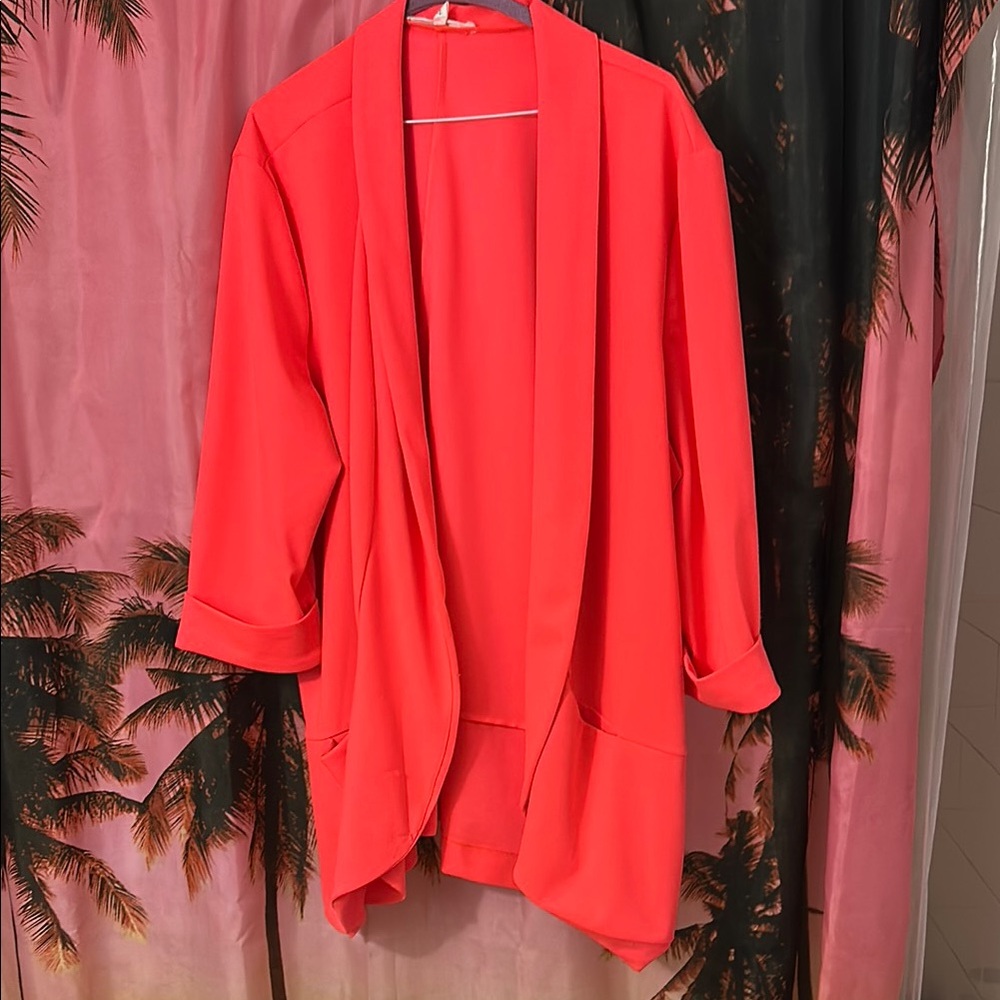 NWOT Women's Vibrant Pink Jacket